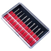 Amtech 10pc Diamond Burr Set